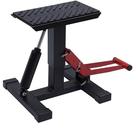 DGJMuu 150 kg de carga para motocicleta, soporte para remolque, soporte de apoyo, 23,5-40 cm, soporte ajustable para remolque para motocicletas