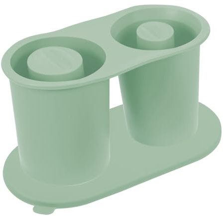 Amosfun Silikon-formwerkzeug für Die Herstellung Von Gefrorenem Maker Küchen-eisform Buntes Design