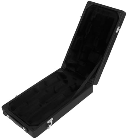 CORHAD Oboe Tragetasche Tragbare Aufbewahrungsbox Für Holzblasinstrumente Praktische Und Schützende Oboe Organizer Box Klassischem Schwarz Für Unterwegs