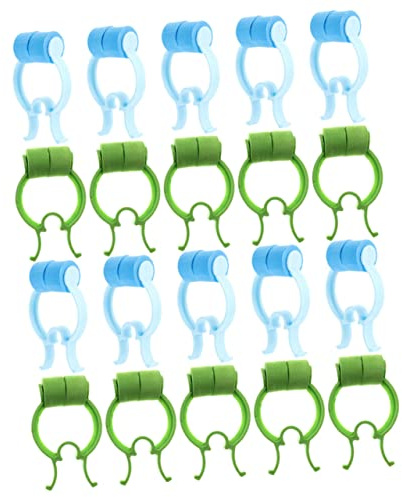 ZUNOXAZ 20 Stück Nasenstopper Clips Nasenkorrektur aus Eva und Pom Material Kompakt und Tragbar zur Nasenatmung und Reduzierung von Nasenschleim