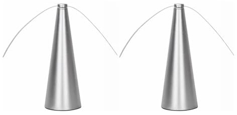 Flugavvisande fläkt. Myggmedelsfläkt USB- eller AA-batteridriven insektsflugeavvisare fläktar bärbar skadedjursbekämpning for camping picknickfest Flugfläkt för utomhusbruk(USB Silver 2PCS)