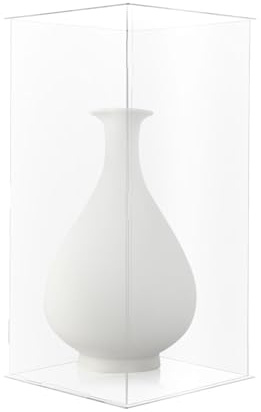 KANBCNG Acryl-Ausstellungsständer Acryl-Vitrine Tragfähigkeit 3 kg Zerlegen Ausstellungsbox Schaukasten Transparent Staubschutz 30x30x60 cm für Lieblingsblumen Sammlerstücke usw