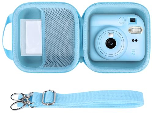 Lebakort Hard Carry Case Compatibie with Fujifilm Mini 13/12/11 Instant Camera,Light Blue