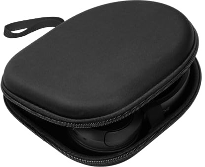 Ginsco Case Compatible with JBL Tune 510BT/520BT/500BT with Sony WH-CH520/510, Ultra-Slim Hard Shell Headphone Case for On Ear Headphones (Satin Black)