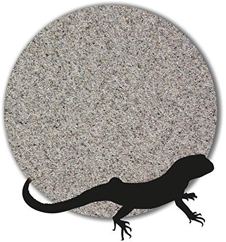 Anbobo 25 kg Terrariensand Terrarienkies Terrariumsand hellgrau (0,4-0,8 mm)