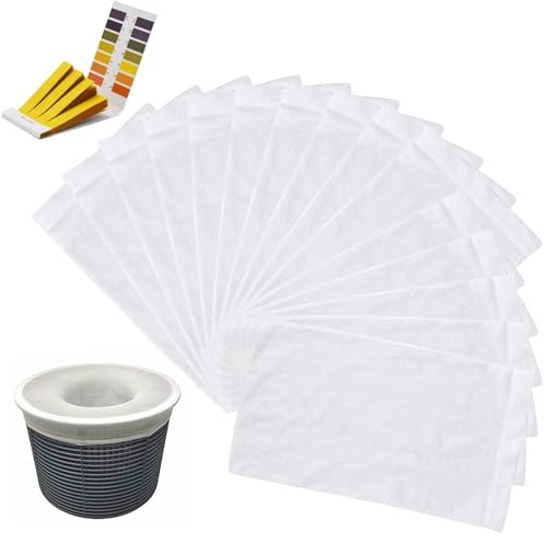 Jiusion Packungen mit 30 Pool Skimmer Socken, Perfect Pool & Spa Savers für Filter, Körbe und Skimmer Pack | Perfect Pool & Spa Netz Filtersocken Kompatibel mit Hayward Pentair Intex Swimquip für Whirlpool Korb