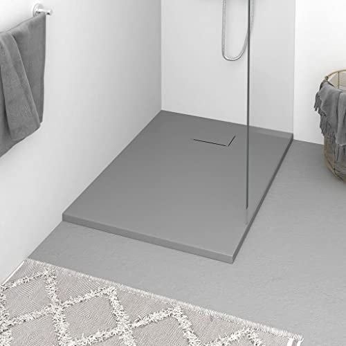 DCRAF Colore: Grigio-Piatto Doccia SMC Grigio 100x70 cm