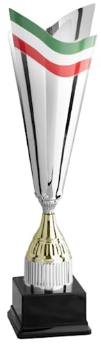 Hole Gadget Trofeo Coppa Personalizzabile 40 cm per Premiazioni di Calcio e Sportive, Coppe e Trofei con Targhetta Personalizzata Inclusa Anche da Fantacalcio e Ricorrenze (3.114)