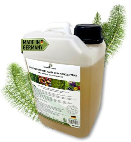 GreenPanda Schachtelhalm Extrakt 3L - Ackerschachtelhalm Konzentrat | Schachtelhalm für Rosen & Tomaten gegen Pilzbefall - Von Gärtnern sowie Naturfreunden empfohlen