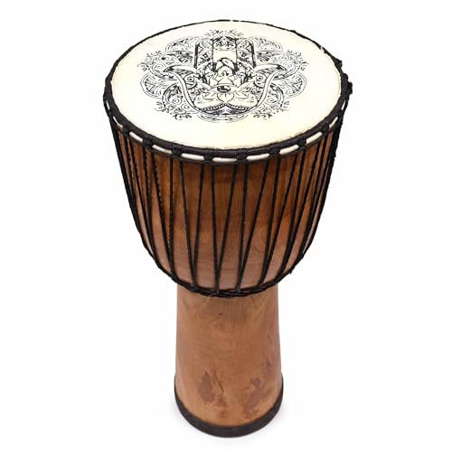 Ancient Wisdom Handgefertigte Djembe, 50 cm