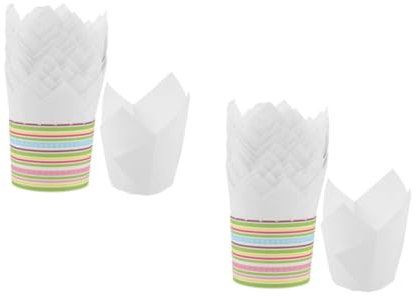 Alipis 300pcs Cupcake Baking Cups Cake Muffin Liners Edible Paper Liners for Cupcakes
