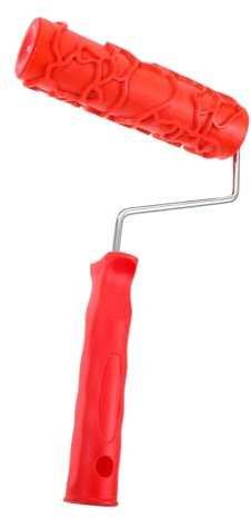 Holibanna Embossing Roller Tool Pattern Paint Roller for Wall Decor DIY Home Decoration