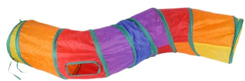 Tunnel per - tunnel e tubo con palla da gioco - tunnel per - tunnel e tubo con palla da gioco pieghevole perse raigli, cani, coniglietti, piccoli animali, attività interne ed esterne