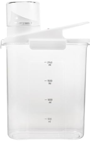 Waschmittelspender 2000ml aus Kunststoff für Hotel und Dormitory | Refillbarer Flüssigkeitsbehälter, Leicht zu Verwenden, zur Dosierung von Lotion, Abfall