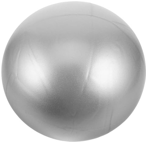 BUGUUYO Palla per Esercizi di Fitness e Rafforzamento del Core Antiscivolo 20 Cm in Pvc Texture Pilates per Palestra e Allenamenti di Pilates