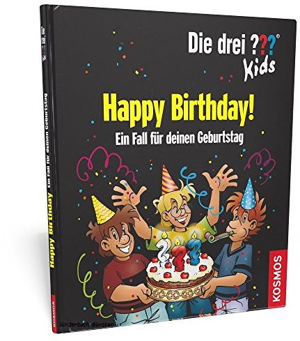 Europa Verlag GmbH - DIE DREI FRAGEZEICHEN KIDS - PERSONALISIERTES KINDERBUCH - Happy Birthday! - Kid - Mystery - Klassisch - Unisex - German - 72+ - 10