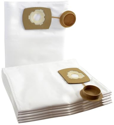 MisterVac | Compatible with Professional Vacuum Cleaner Bags, Replacement Bags 5 Pieces Kärcher NT 20/1 Ap,1.378-500.00 Prof.