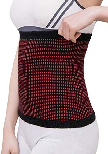 Faxianther Damen Herren Kinder Elastisch Wärmegürtel Rückenwärmer Weiche Dicken Kaschmir Nierenwärmer Rückenstützgürtel Leibwärmer Hüftwärmer Winter Nieren Wärmer Bauch Taille Unterstützung