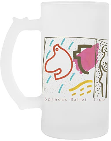 Spandau Ballet Bierkrug Aus Glas Glass Beer Mug Cup