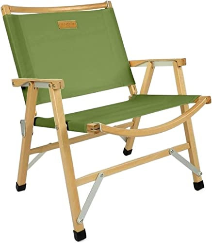 COFUNU Campingstuhl Klappbarer Klappstuhl auf Lager, zusammenklappbar, tragbar, Strandstuhl, Holz, Ultraleicht, Camping, Angeln, Zuhause, Relax, Mondstuhl