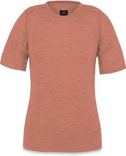 Damen Merino T-Shirt Kurzarm 100% Merinowolle Outdoor Oberteil Funktionsshirt Unterwäsche 200g/m²