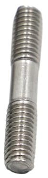 2/5 Stück M3 M4 M5 M6 M8 metrische Stehbolzen aus Edelstahl 304, Schraubstange, Zahnstange, Doppelkopfbolzen, Srod-Bolzen (Size : 50mm, Color : M5 2pcs)