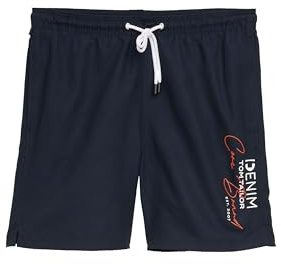 TOM TAILOR Denim herr badshorts, 10668 – himmelskaptensblå, L