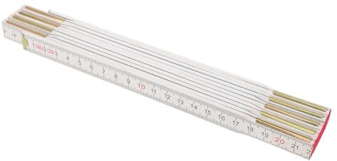 Yardenfun Zollstock Für Holzbearbeitung Maßlineal Zollstock Zum Messen Faltbares Design Kunststoff Langlebig Flexibler Winkel Werkzeug Für Hobbybastler