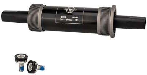 HOUSON Fahrrad Innenlager, Fahrrad Tretlager 80MM/100mm Vierkant BSA Quadratisches Tretlagergehäuse Tretlagerachsen für Fahrrad 100 * 177mm