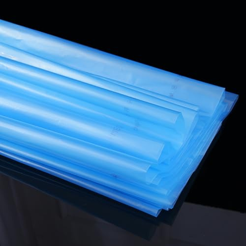 Telo in plastica trasparente per serre, 12 x 20 m, per giardino, serra, protezione UV e resistenza agli agenti atmosferici