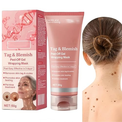 Maschera peel-off in gel, anti-macchie per il viso, riparazione della pelle, riduce l'opacità e le imperfezioni, crema trattamento naturale e potente per tutto il corpo, adatta a tutti (1 Pezzo)