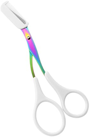 Rifinitore Per Sopracciglia | Rasoio Ergonomico In Acciaio Inox Per Sopracciglia | Rifinitore Impermeabile Per Sopracciglia Con Pettine Per Sopracciglia Da Donna