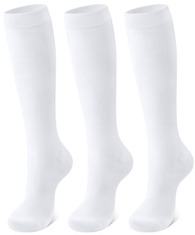 CLOSEMATE 3 Paia Calze Cosciali Cotone Morbido Traspiranti