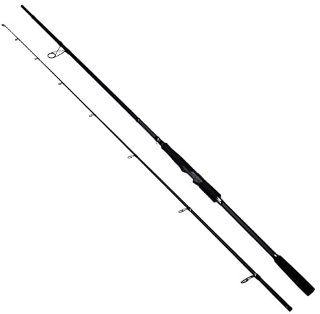 Zite Fishing Inzite Pro Stick Hecht Set – 225 cm Spinnrute & Spinnig Reel | Pro 4000 | 550m monofile & 8-Fach geflochtene Hecht-Schnur | 6 Inzite Flanker Gummifische + 4 Hechtsysteme | Rutenschutz