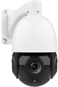 OSHPMBDLYFJ 5MP 30X PoE PTZ Security Camera, 30X Optical Zoom IP Outdoor Camera, 2-Way Audio,500ft Day/Night Vision, Human Detection