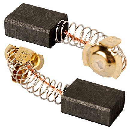 sourcing map Escobillas de Carbón 2 Piezas, 18mm x 13mm x 7mm, para Motor Eléctrico Genérico, Pieza de Reparación de Repuesto