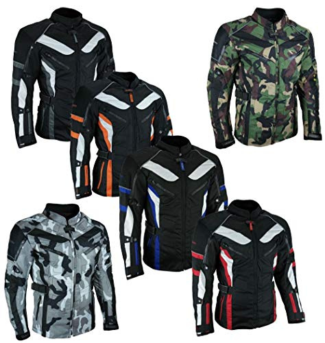 HEYBERRY Touren Motorrad Jacke Roller Textil div. Farben M - 7XL