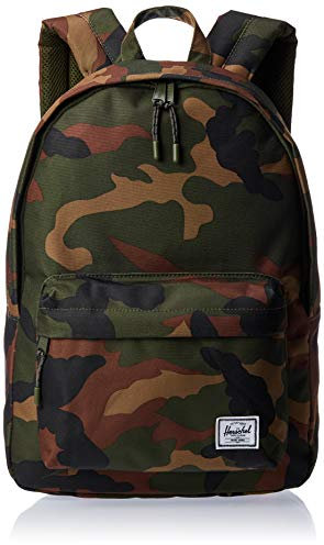 Herschel Classic Sac a dos Schulranzen, 47 cm, Mehrfarbig (Woodland Camo)