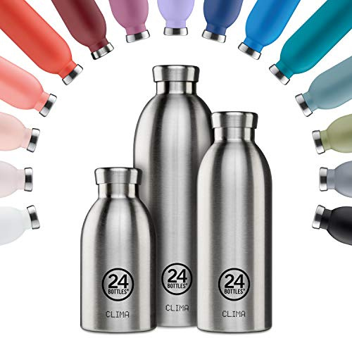 24 Bottles Clima Bottle Insulated Drinking Flask, dark blue, 500 ml