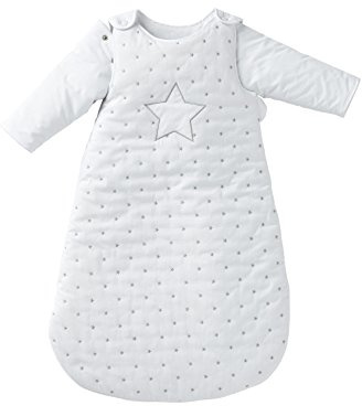 Vertbaudet Baby Winterschlafsack STERNENREGEN, Ärmel abnehmbar
