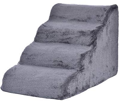 Hundetreppe, Hundeleiter Für Bett - 4 Schichten Haustiere rutschfeste Hund Rampe Leiter Sofa Bettleiter Für Hunde & Katzen