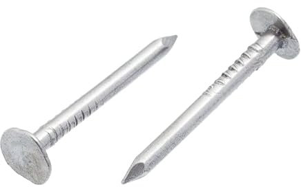 Globstar - Clous de Toiture à Tête Large 3x40mm (500 Pièces)