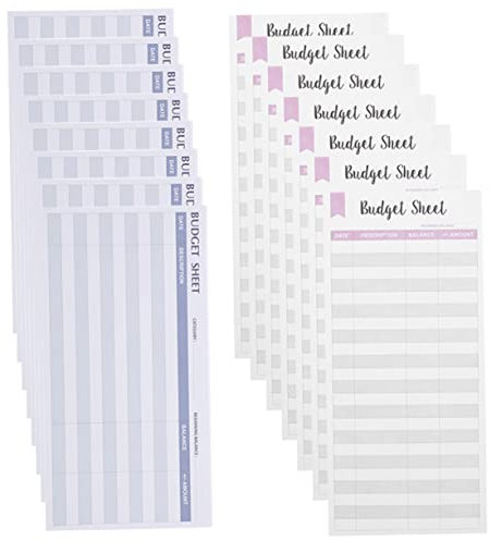 Gogogmee 48blätter Budgetkarten Lose Budget Planer Für Tägliche Ausgaben Kreative Finanzverwaltung Vielseitige Anwendung Für Zuhause Reisen Und Geschäftsreisen Praktische Finanzhilfe