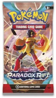 Pokemon TCG: Scharlachrot & Violet Paradox Rift Booster Pack, Blau