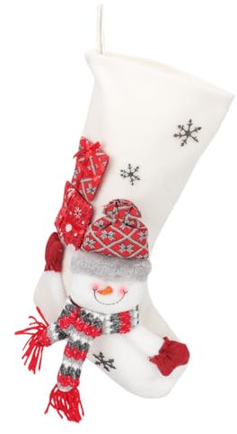 Ciieeo Weihnachtsstrumpf- Weihnachtssocken-geschenkbeutel Bunt für Weihnachtsbedarf