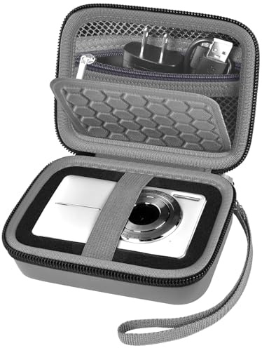 Boobowl Digitalkameratasche für IXNAIQY/für VOXPAN/für Kodak Pixpro | Digitalkamera Fotoapparat 21 MP 1080P HD 2,7 Zoll Foto Kompaktkamera, nur kleine Aufbewahrungsbox - Dunkelgrau