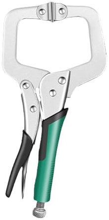 Heavy Duty Locking Clamps Quick Releases Clamp Pliers Adjustable Screws for Woodworking Welding Hand Repair Tool