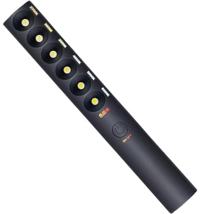 Bacchetta Luce a Temperatura Colore - 2700K-6000K per Illuminazione Quotidiana e Fotografia | Bacchetta Lampada a Temperatura Colore con Batteria Ricaricabile per Video in Diretta Streaming