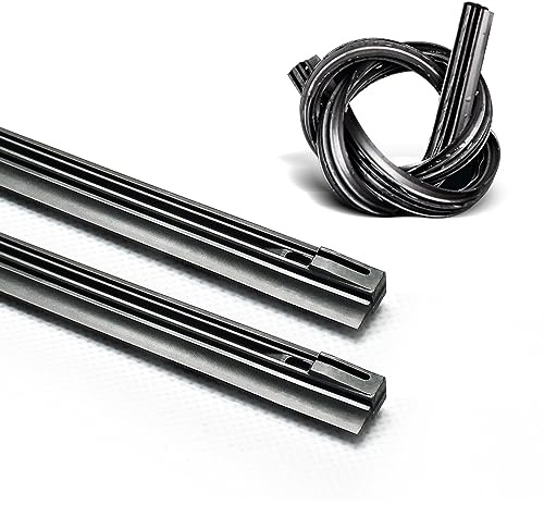 ASLAM Wiper Blade Refills 28 8mm for Conventional Frame Windshield Wipers(Set of 2)