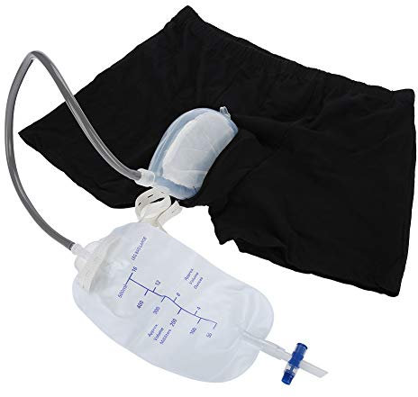 Sac d'urine, urinoir masculin collecteur d'urine adultes homme femme personnes âgées pipi sac urinoir avec des sacs d'urine Portable pour Voyage en plein air